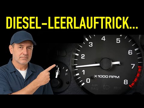 Stop letting your diesel engine idle like that (you're destroying it!).