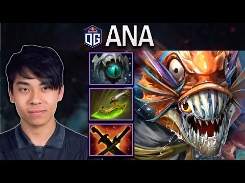 OG.ANA SMURF SLARK WITH 20 KILLS - DOTA 2 7.29 GAMEPLAY