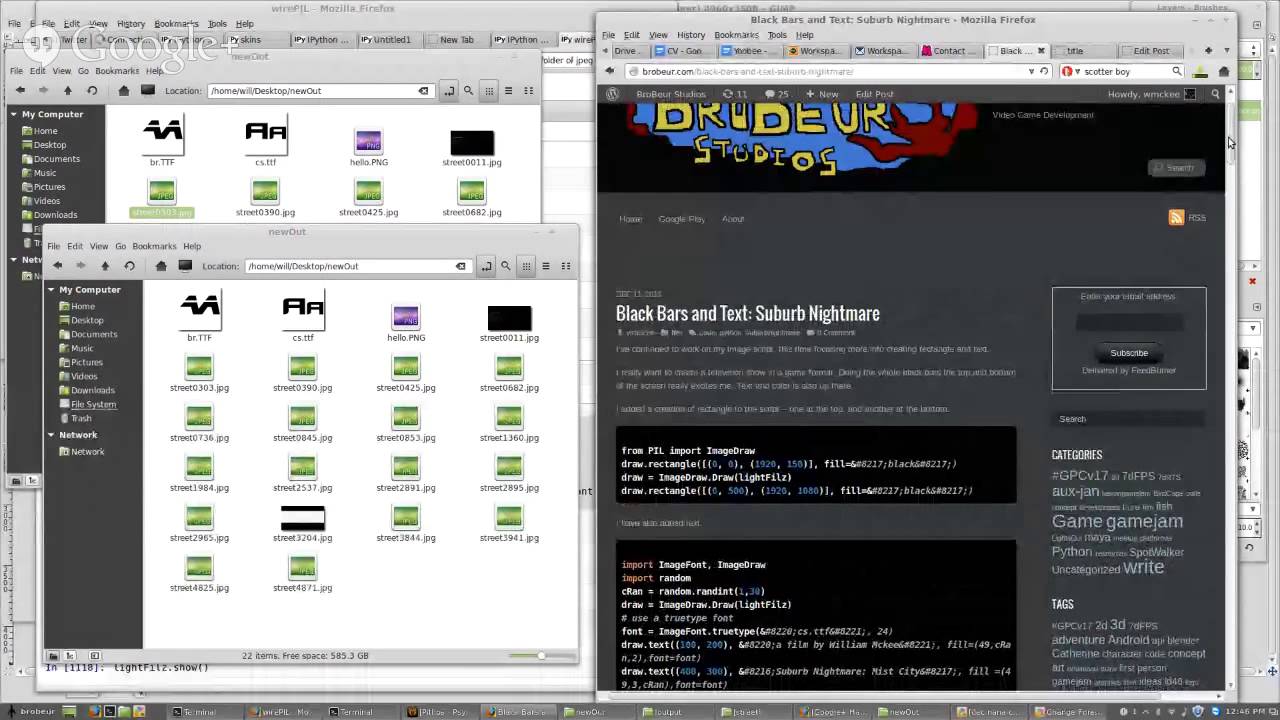 Python - PIL and stuff
