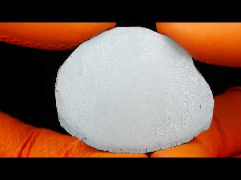 PolandMET Meteorite MC171 oriented strange iron from Morocco