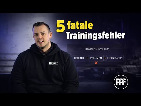 5 Fehler die (fast) jeder Athlet im Training macht