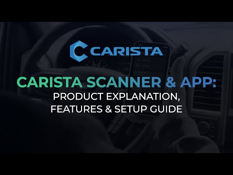 Carista OBD2 Car Scanner video thumbnail