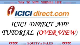 ICICI DIRECT APP TUTORIAL, icici demat account icici app trading demo , Equity n sales, harrys fin