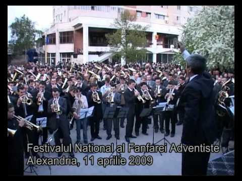 Fanfare Reunite in centrul Alexandriei
