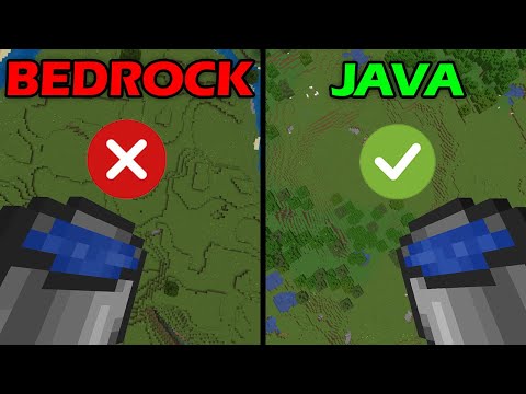 water bucket MLG java vs bedrock