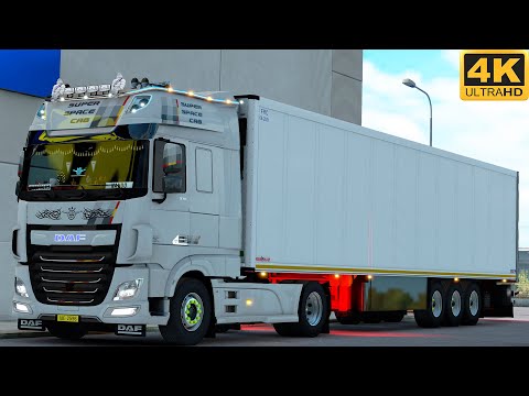 [G29] ETS2 (4K 60FPS) | PROMODS | DAF XF E6 510 | IOANNINA 🇬🇷  - NICOSIA 🇨🇾
