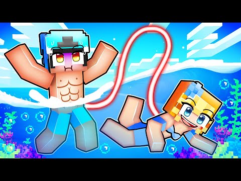 Omz & Crystal Share ONE LIFE in Minecraft!
