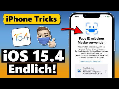 iOS 15.4 - ENDLICH Face ID mit Maske, neue Emojis und vieles mehr 😷🤳📲