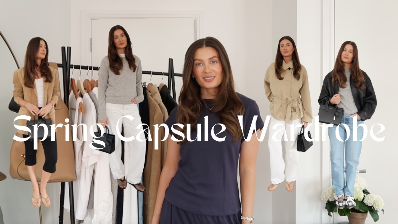SPRING CAPSULE WARDROBE | 20 SPRING OUTFITS | Amy Beth