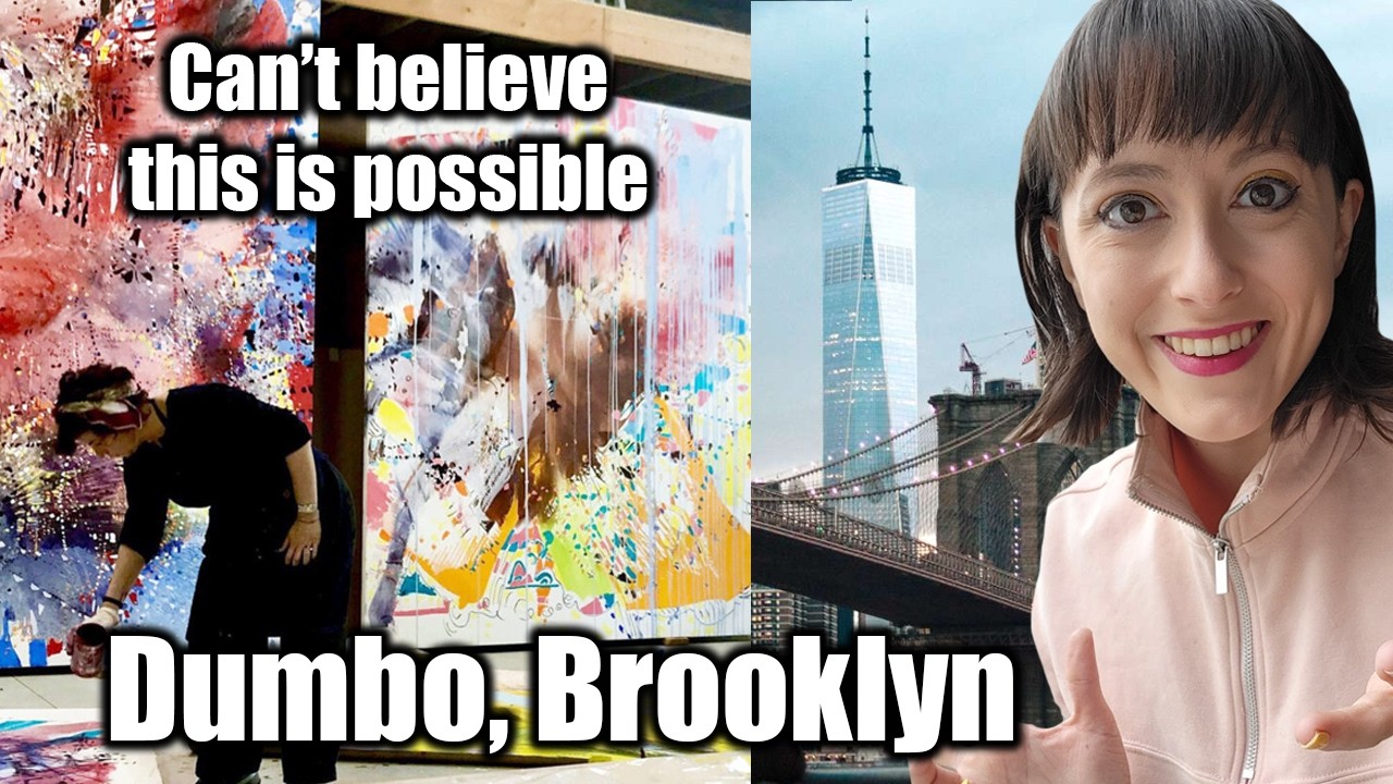 Live NYC walk From Chinatown Into NYC’s Hidden Art World… Dumbo open studios #live #nyc #art