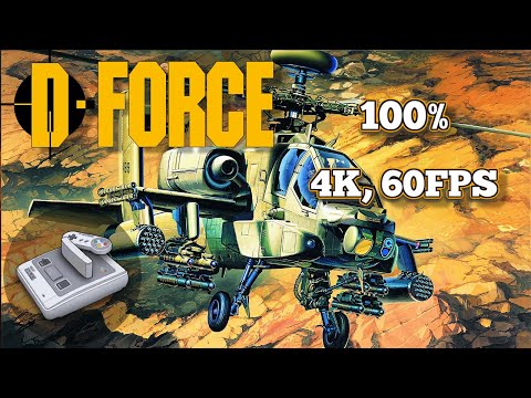 D-Force (SNES) [100%] (4K, 60FPS)