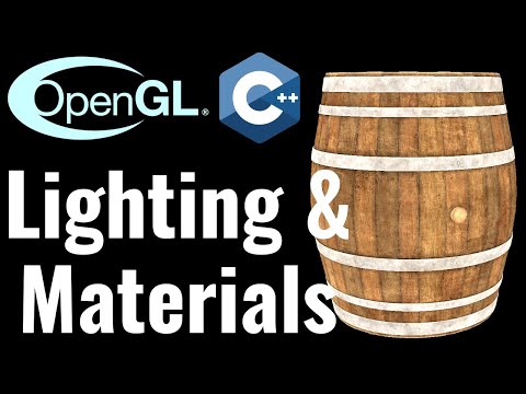 Basic Lighting And Materials // OpenGL Tutorial #19