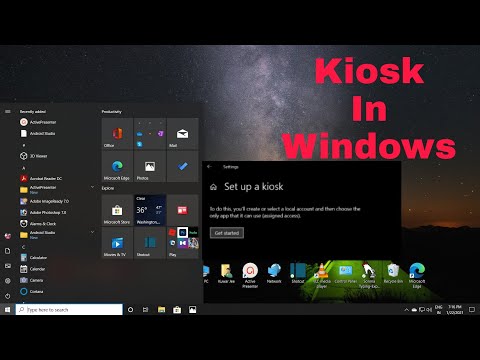 How to create a kiosk user || windows 10 me kiosk user || kiosk user kaise banaye