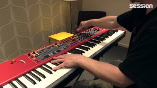 Video thumbnail for CLAVIA Nord Stage 2 EX 88 by session