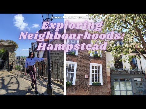 Exploring neighbourhoods: Hampstead /VLOG / Walking tour