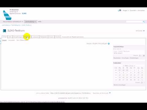 ILIAS 4.2 - Teilnehmerliste drucken