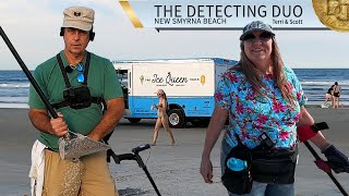 Charmed Day Metal Detecting New Smyrna Beach Florida | The Detecting Duo
