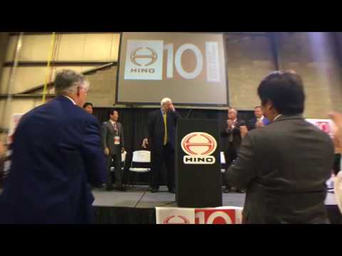 HINO CELEBRATES 10-YEAR ANNIVERSARY MANUFACTURING TRUCKS IN WEST VIRGINIA