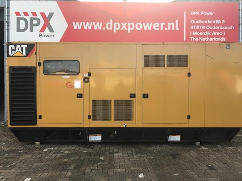 DPX Power: Caterpillar 3412 - 900F - 900 kVA Generator set - DPX-11710