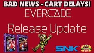 Evercade Cart Delays - NEO GEO Arcade 2 & 3 Release Date Moved!