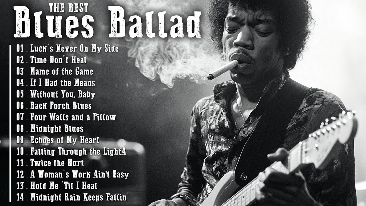 Blues for Men – Best old school blues ballads – Whiskey, soul, and guitar 🎸