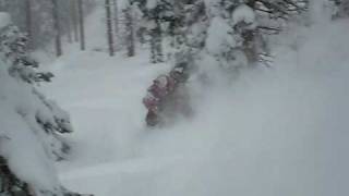 preview picture of video 'Powder at annaberg austria'