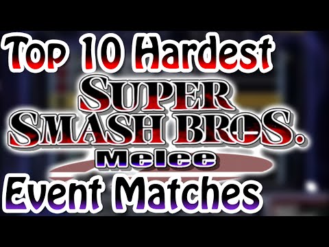 Top 10 Hardest Super Smash Bros. Melee Event Matches