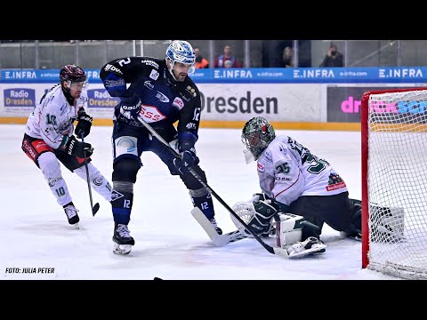 Dresden Ice Lions vs. Starbulls Rosenheim Game Highlights Playoff Quarterfinal Game 3