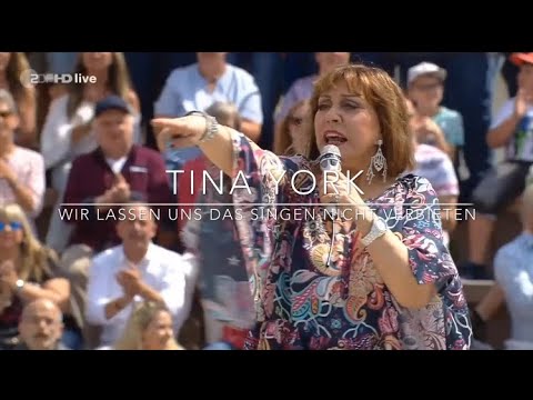 Tina York - Wir lassen uns das Singen nicht verbieten (ZDF-Fernsehgarten 26.05.2019)
