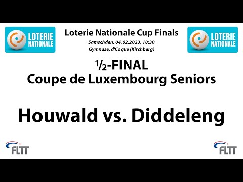 1/2-Final Coupe de Luxembourg Seniors 2022/2023: Houwald - Diddeleng (T2)