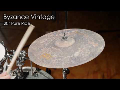 Meinl Vintage B20VPR 20" Pure Ride Cymbal  (w/ Video Demo) image 7