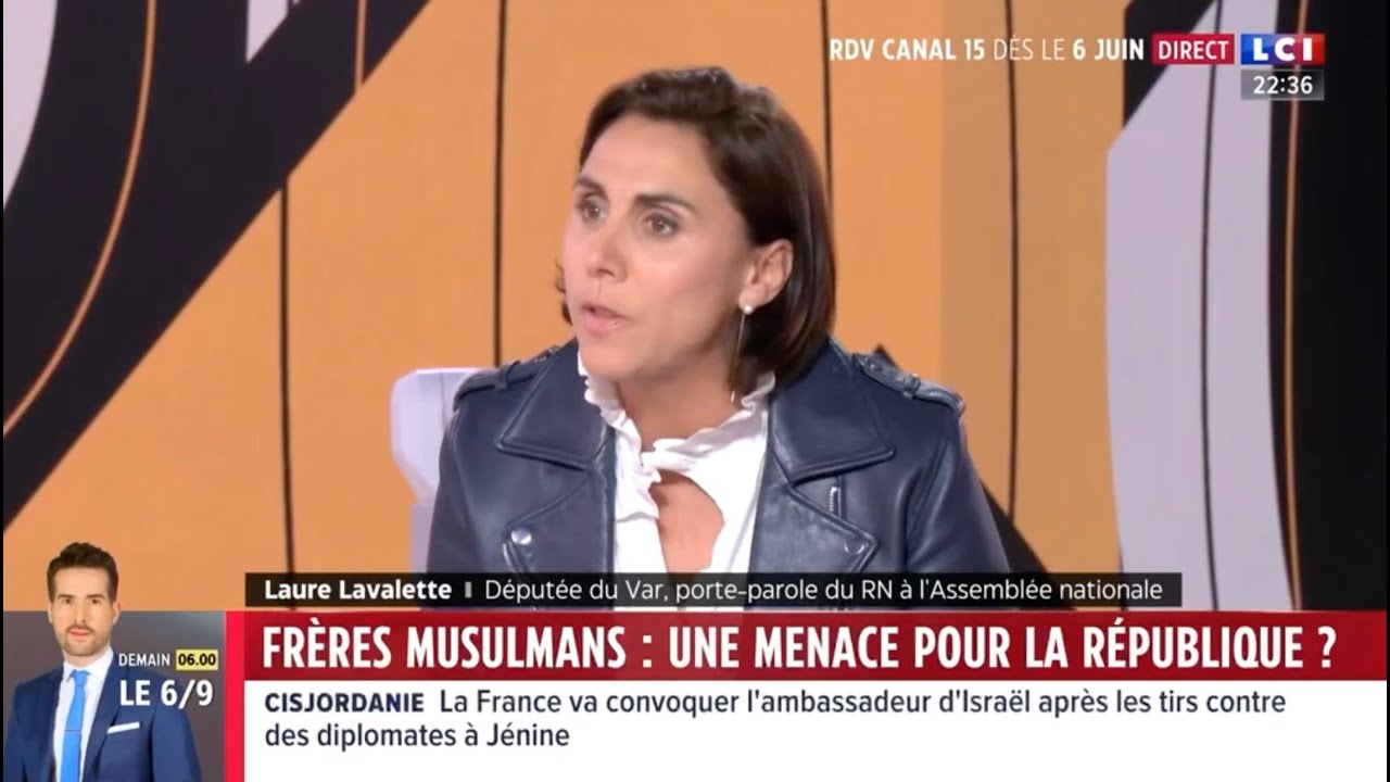 Laure Lavalette : "Marine Le Pen alerte sur les Frères musulmans depuis des années !" (LCI)