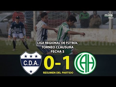 DEP. ARGENTINO vs A. HUANGUELEN - Resumen (0-1) | Fecha 3 | Clausura LIGA REGIONAL DE FÚTBOL