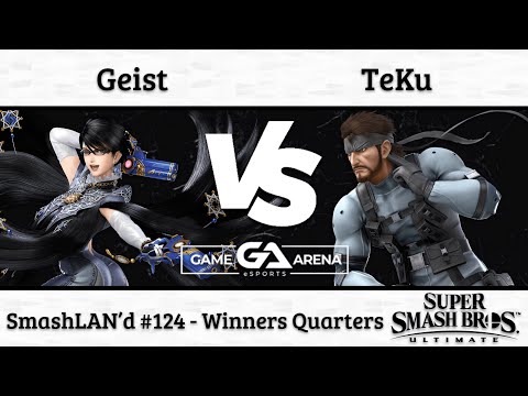 SmashLAN'd 124: Geist (Bayonetta) vs. TeKu (Snake) - Winners Quarters