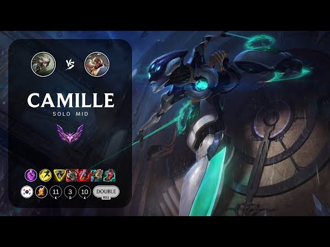 Camille Mid vs Corki - KR Master Patch 14.6