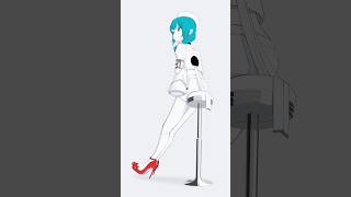 作曲者も描いてみたよ #vocaloid #hatsunemiku #初音ミク