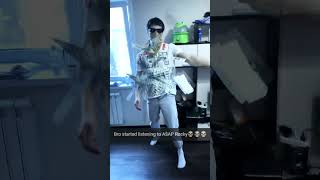 Bro started listening to A$AP Rocky💀💀💀 #viral #memes #shorts #meme