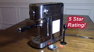 FAST HEATING! COWSAR Espresso, Cappuccino and Latte Machine & Frother-20Bar Extraction‌!