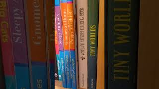 My 211 books. I try to keep it under 250. I love what I love.