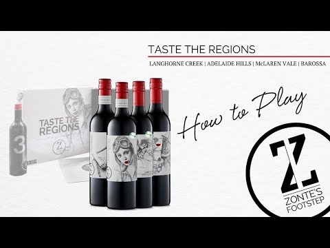 Zonte's Footstep Taste the Regions Dinner Party Game - How To Play