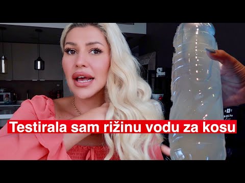 Prala sam kosu rižinom vodom i evo rezultata...