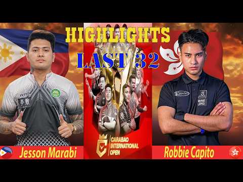 LAST 32 | Jesson Marabi - Robbie Capito🔥HIGHLIGHTS | 2026 CARABAO INTERNATIONAL OPEN