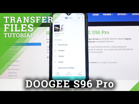 How to Transfer Files in DOOGEE S96 Pro – Move Files