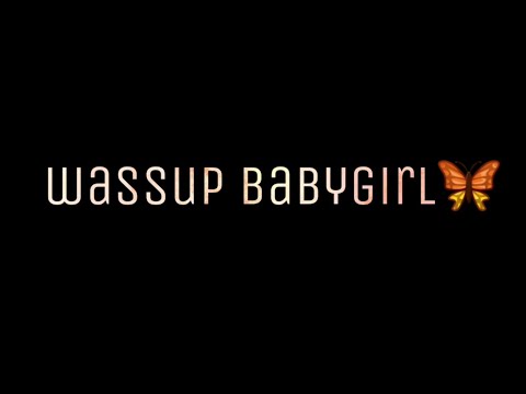 B-hope Norbu - WASSUP BABYGIRL🦋 ft Kai X (lyrics video)