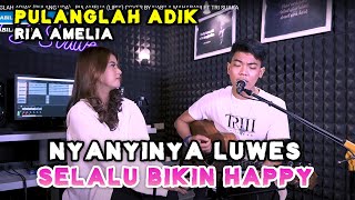Download lagu PULANGLAH ADIAK (PULANG UDA) - RIA AMELIA (LIRIK) COVER BY NABILA MAHARANI FT TRI SUAKA mp3