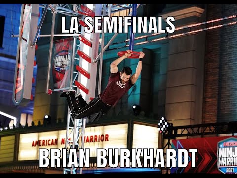 Brian Burkhardt, the “Law Ninja” on American Ninja Warrior - Season 13 Semifinals.