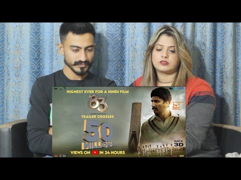 Pak Reaction To | 83 | Official Trailer | Hindi | Ranveer Singh | Kabir Khan | IN CINEMAS 24TH DEC