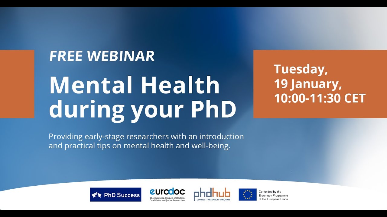 Mental Health during your PhD I Webinar