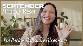September Reset: Work from Home Mom Life + Skillshare Giveaway 🎁