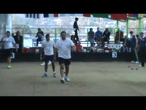 Campeonato Panamericano de Bochas Bocce (Zerbin) 2013 - Final Parejas Parte 1